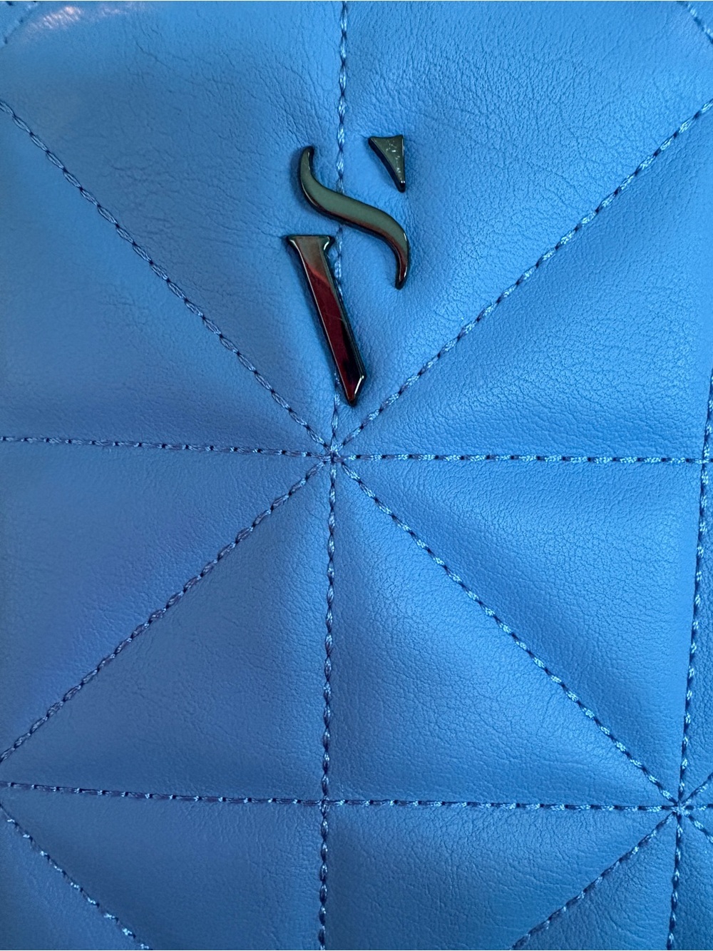 Vera Wang Powder Blue Shoulder Bag - Picture 2 of 10